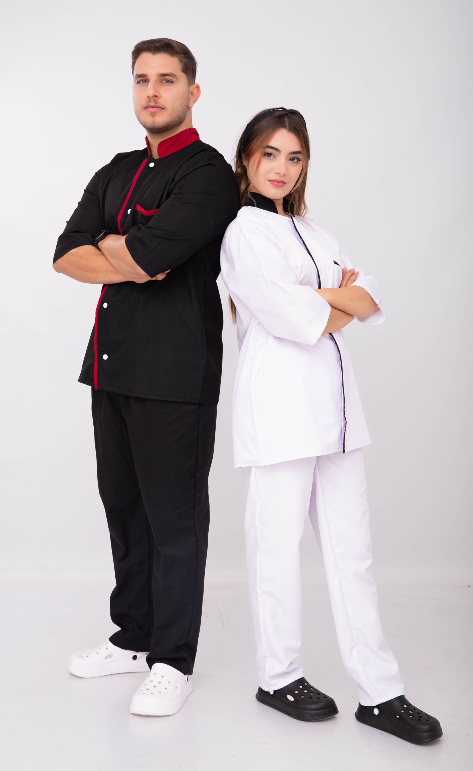 Tenue cuisinier chef basic unisex – Image 2