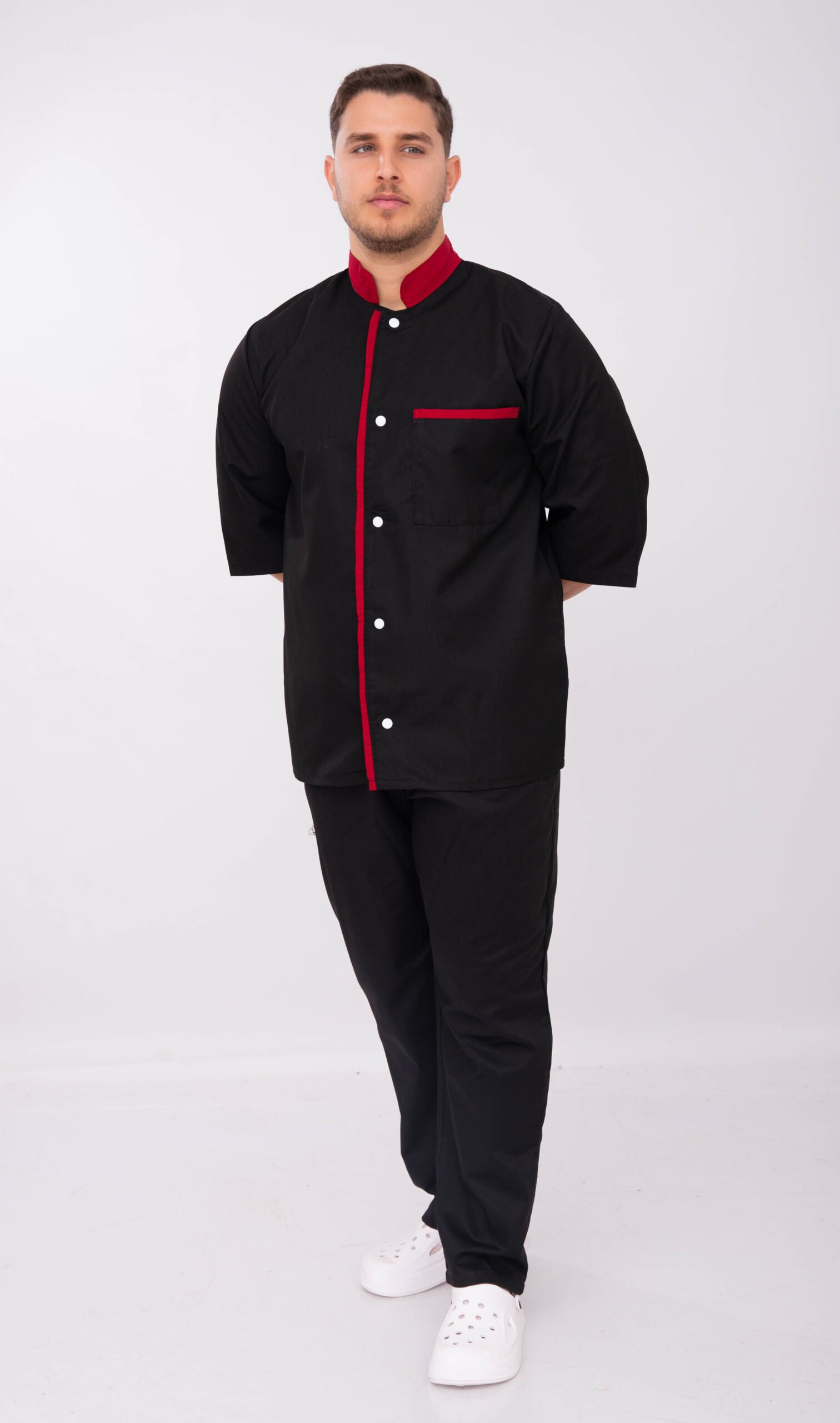 Tenue cuisinier chef basic unisex – Image 4